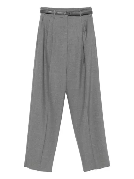 Pantaloni Max Mara plisate gri