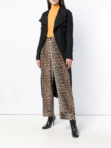 Asymetrický kabát Comme Des Garçons Pre-owned černý