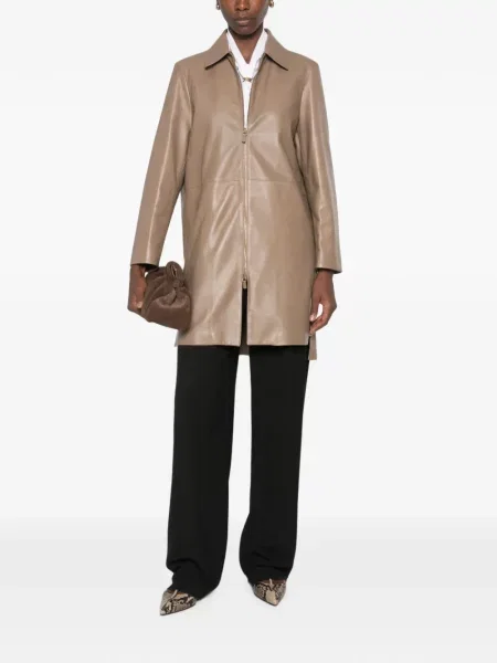 Palton Max Mara din piele