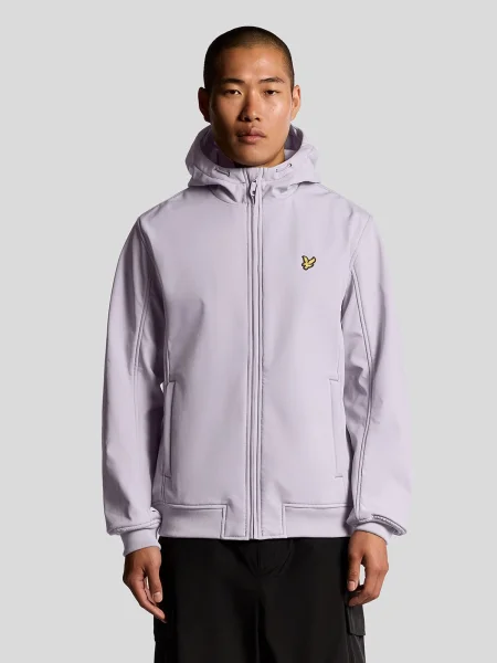 Lyle & Scott Prehodna jakna svetlo lila