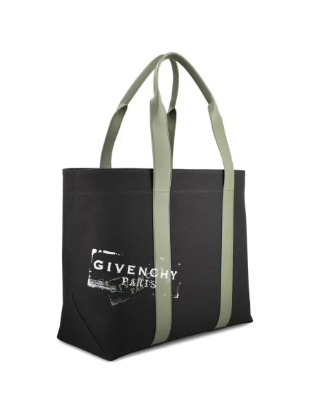Geantă Givenchy cu imagine negru