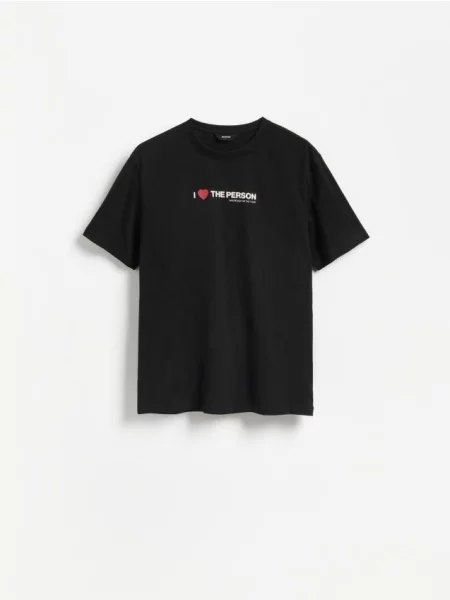 Детская футболка Reserved черная