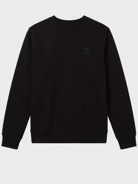 Махровый свитшот Calvin Klein черный