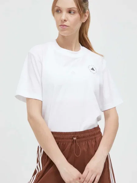 Tricou Adidas By Stella Mccartney alb