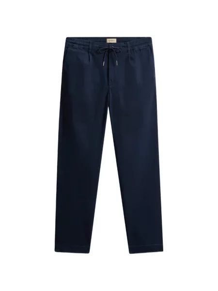 Pantaloni Woolrich albastru