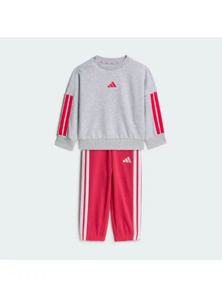 Dětské kalhoty jogger Adidas šedé