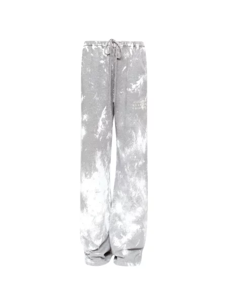 Pantaloni Mm6 Maison Margiela alergare cu cordon gri