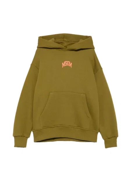 Bluza z kapturem dziecięca Msgm zielona