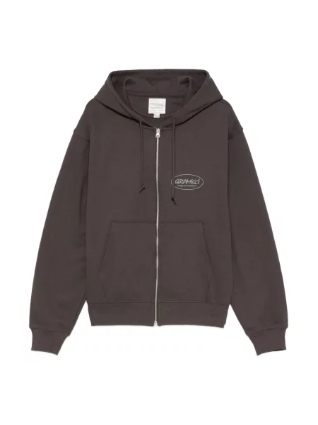 Bluza z kapturem Gramicci z kapturem brązowa