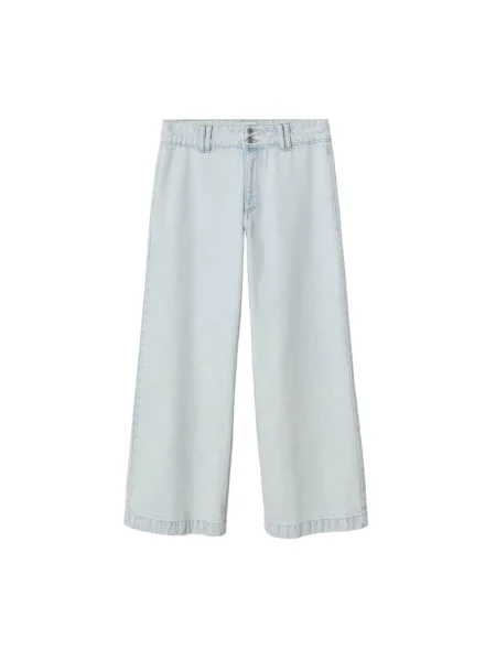 MANGO Jeans albastru deschis