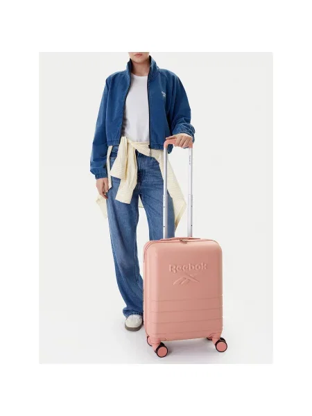 Салонна валіза Reebok рожевий