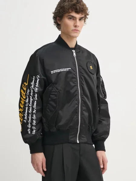 Яке бомбър Études Studio зимен модел черно