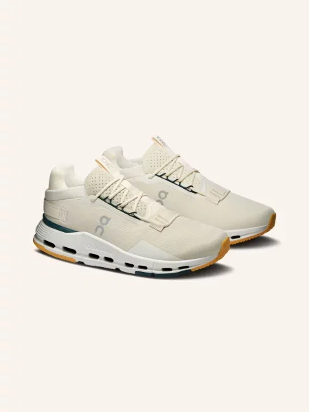 On Sneakersy Cloudnova 2 beige beżowe
