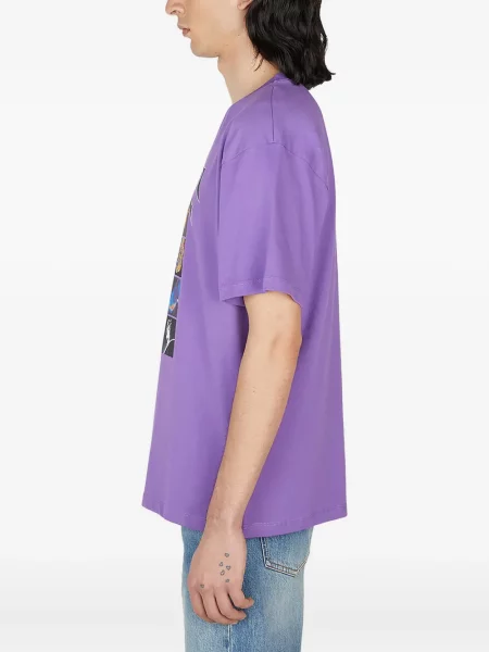 Tricou Rassvet cu imagine cu decolteu rotund violet