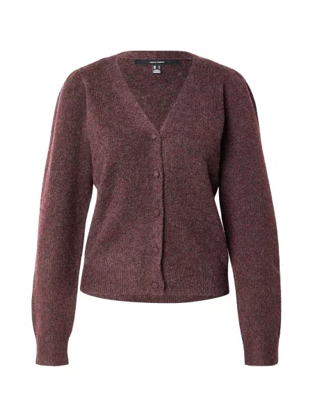 VERO MODA Geacă tricotată VMDOFFY vin roșu
