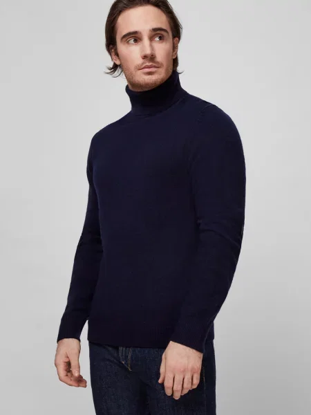 Гольф водолазка Guess синяя