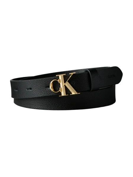 De Damă Calvin Klein Facet Ck Buckle Pebble negru
