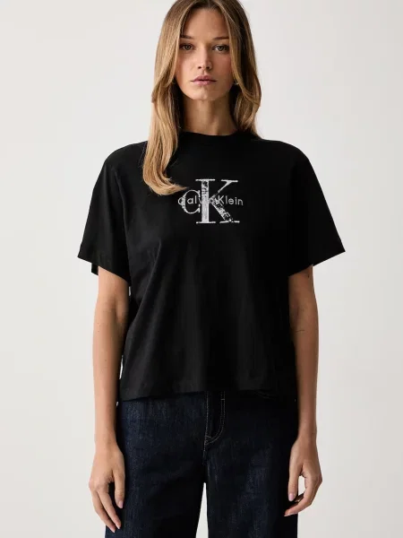 Calvin Klein Jeans majica ženska crna