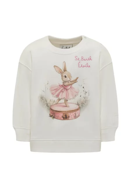 Bluza dziecięca Mc2 Saint Barth biała