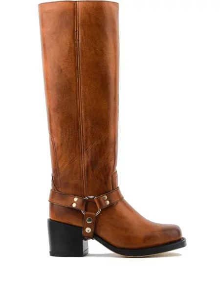 Botine Paul Warmer din piele maro