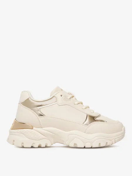 Sneakersy beżowe