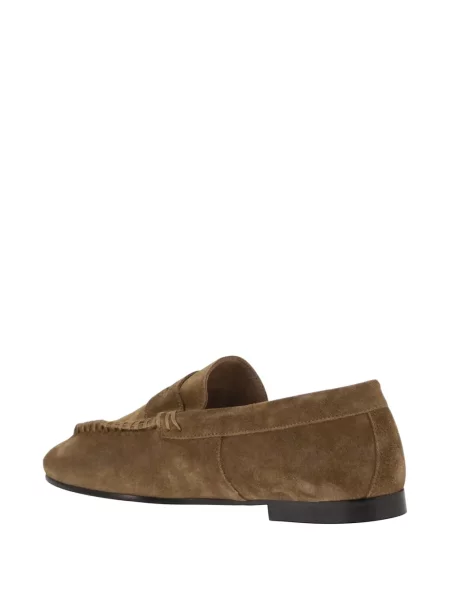 Pantofi loafer Anniel din piele de căprioară maro