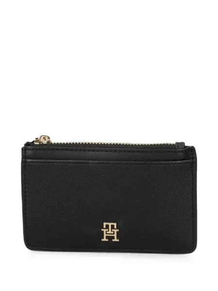 Portofel Tommy Hilfiger cu autograf negru