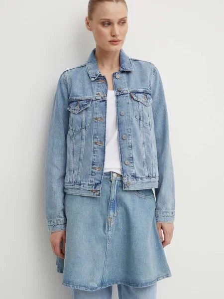 Džínsová bunda Levi's modrá