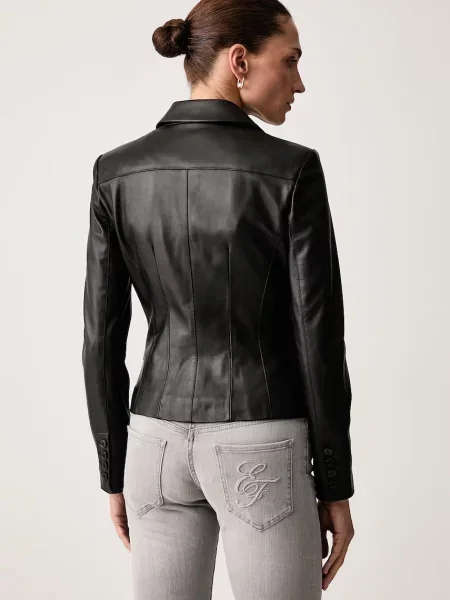 Elisabetta Franchi куртка шкіряна