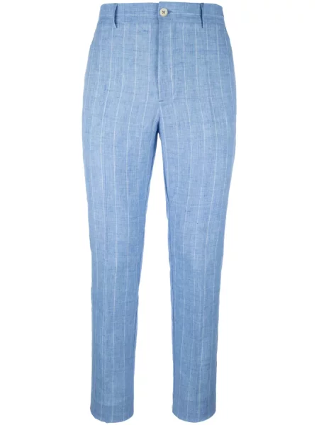 Pantaloni Brian Dales cu dungi albastru