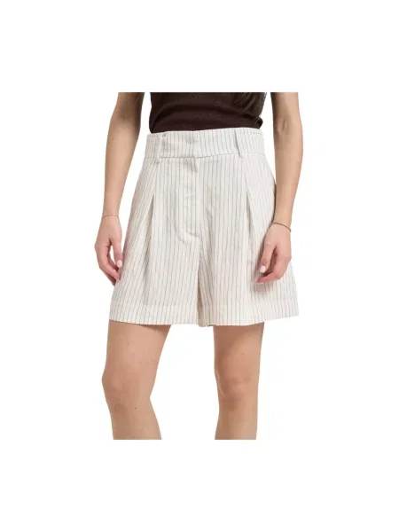 Szorty Patrizia Pepe beżowe