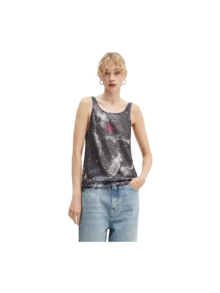 Top Moschino z cekinami