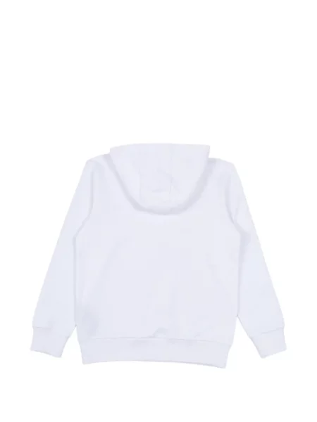 Bluza z kapturem dziecięca Balmain biała