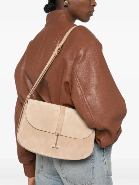 Geanta crossbody Tom Ford din piele de căprioară