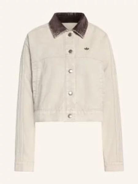 Adidas Originals Kurtka Dżinsowa beige beżowa