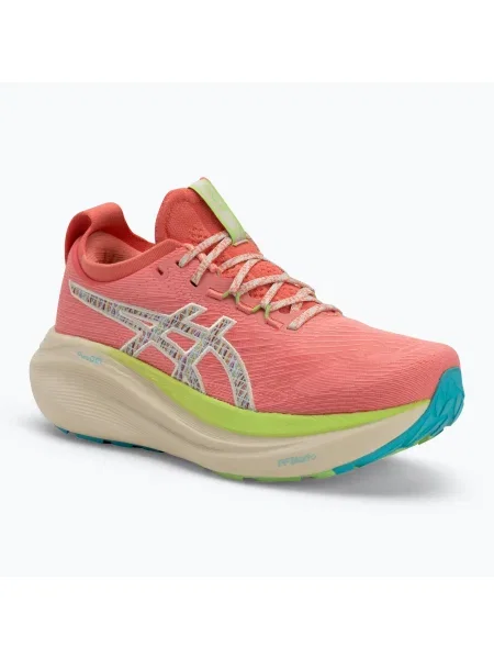 Дамски обувки за бягане ASICS Gel-Nimbus 27 lnature bathing/guava розово