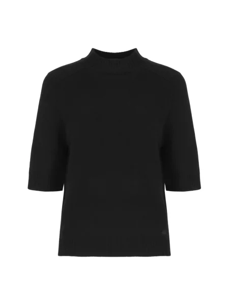 Sweter Loulou De Saison z kaszmiru czarny