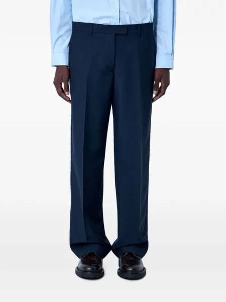 Pantaloni Miu Miu albastru