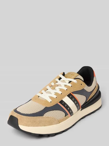 Buty Tommy Jeans TJM Technical Runner Ess dark dune beżowe