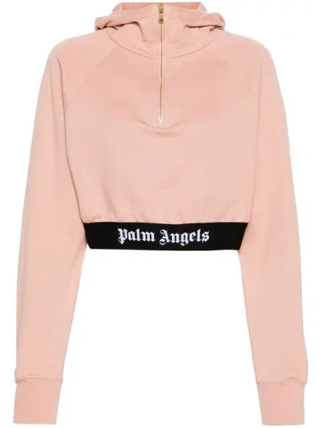 Decupat hanorac Palm Angels cu autograf