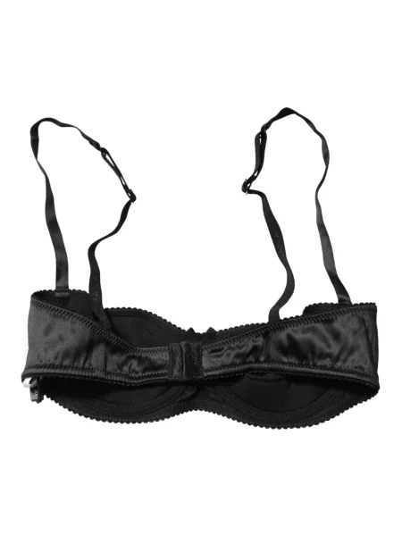 Biustonosz balkonetka Dolce And Gabbana czarna