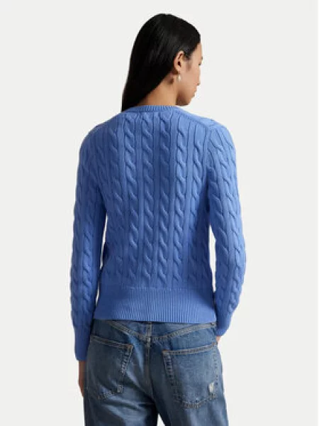Polo Ralph Lauren Pletena jopica Svetlo modra