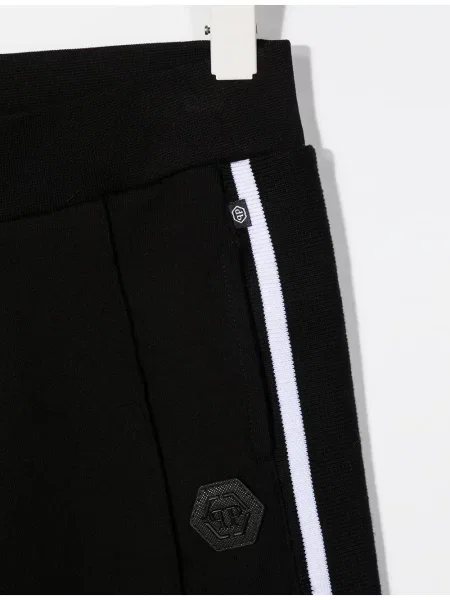 Spodnie dziecięce Philipp Plein czarne