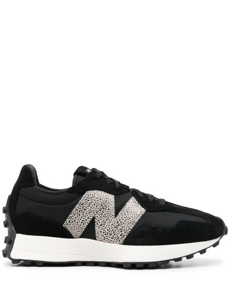 Sneakerși New Balance 327 cu model leopard negru