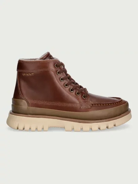 Botine Gant din piele maro