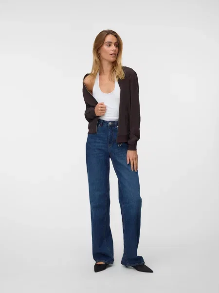 VERO MODA Prechodná bunda VMCOCO čokoládová