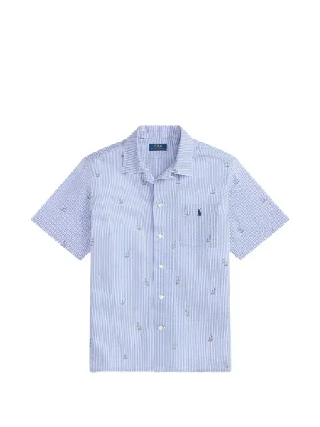 Șosete Polo Ralph Lauren cu broderie în carouri de flanelă verde