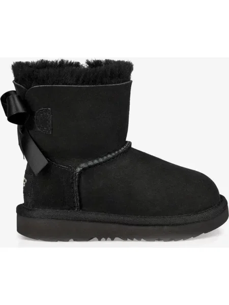 Kozaki UGG Mini Bailey Bow II dla dzieci 22 czarne