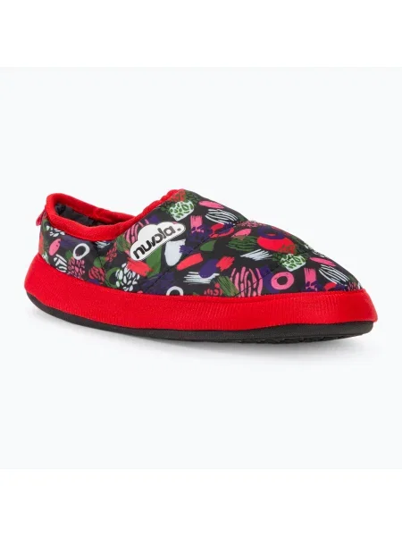 Детски зимни чехли Nuvola Classic Printed guix coral