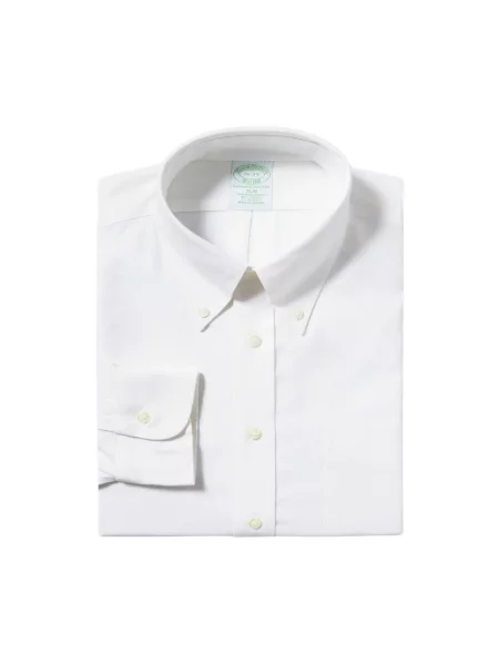 Koszula Brooks Brothers z kołnierzem biała